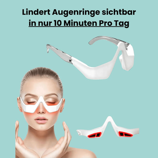 Glowlift Brille - Rotlichttherapie für eine strahlende Augenpartie