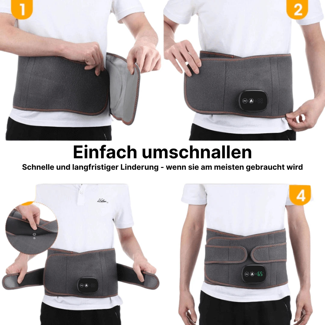 Lumagürtel - Rotlichttherapie Gürtel gegen Rückenschmerzen
